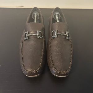 Ferregamo Mens Parigi Drivers (US 12, Wide)